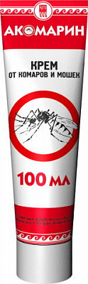 Крем от комаров и мошек АКОМАРИН