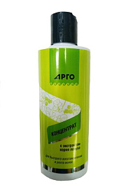 Шампунь-концентрат с экстрактом корня лопуха для волос 250 мл.