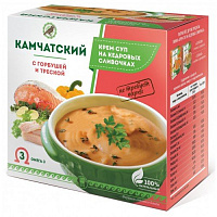 Крем-суп Камчатский с горбушей и треской