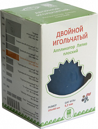 Аппликатор Ляпко Двойной игольчатый. Шаг игл 6,2 мм