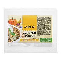 Завтрак кедровый для комфортного пищеварения с тыквой и грушей