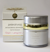 Крем дневной, интенсивное увлажнение 45 +