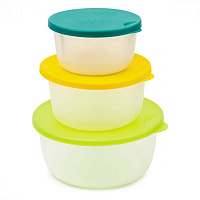 ЭМ контейнеры для хранения пищевых продуктов. Комплект 3 шт.