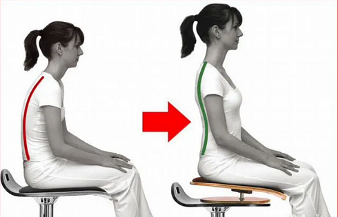 Ортопедическое сиденье-тренажер Спина ОК