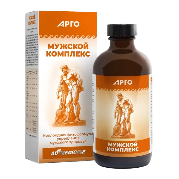 Мужской комплекс, коллоидная фитоформула