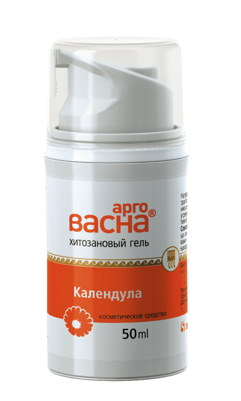АргоВасна Календула, хитозановый гель