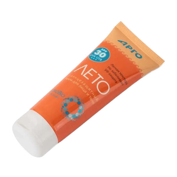 Лето. Крем солнцезащитный с SPF 30