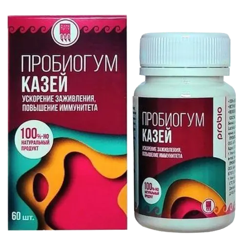 Пробиогум Казей, таблетки