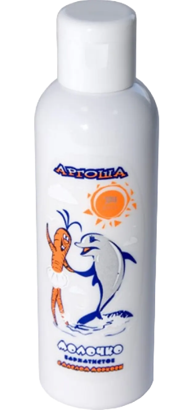 Молочко бархатистое Аргоша с маслом моркови