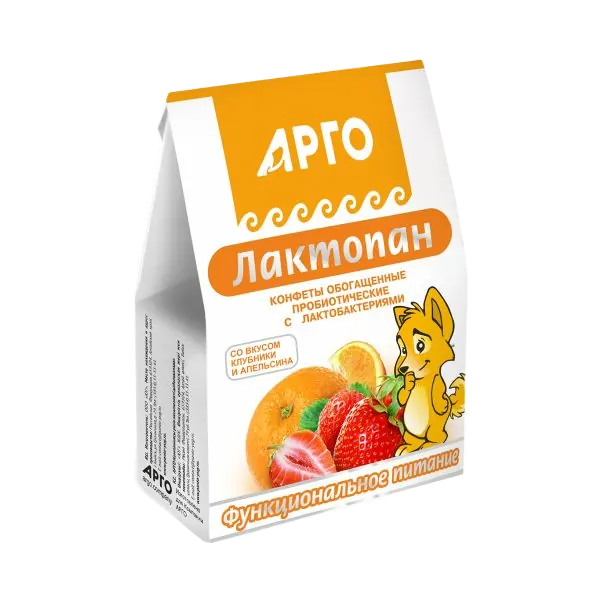 Лактопан. Конфеты обогащенные пробиотические