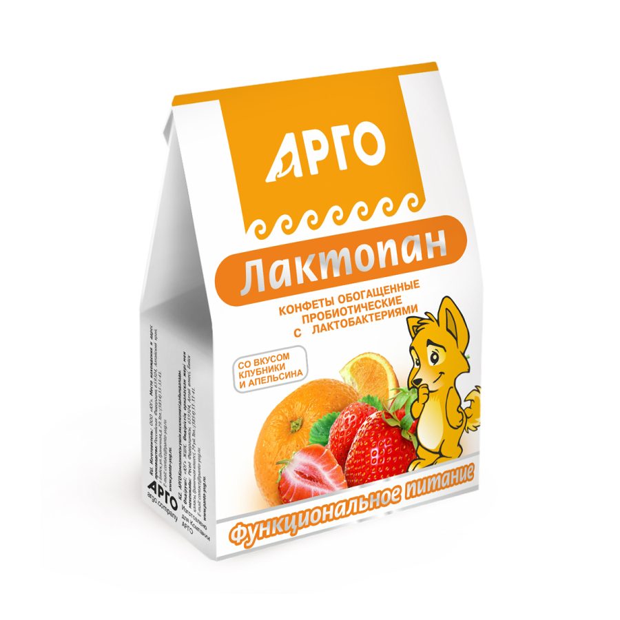Лактопан. Конфеты обогащенные пробиотические