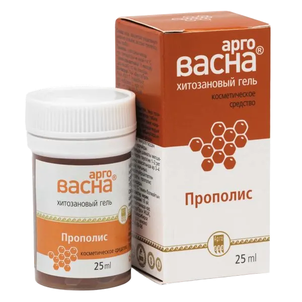 АргоВасна Прополис, хитозановый гель