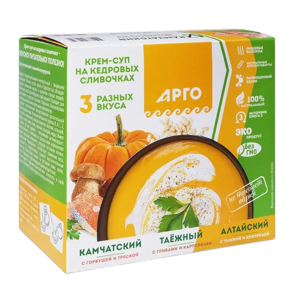 Крем-суп Алтайский с тыквой и кукурузой, 30 г