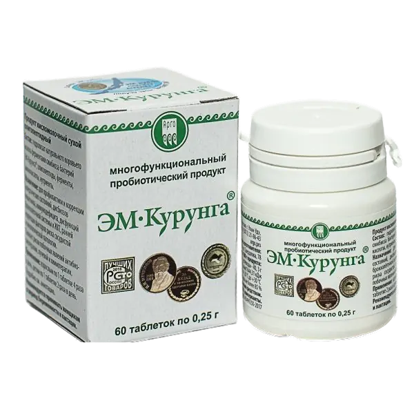 Метабиотик ЭМ-Курунга табл. 60 шт.