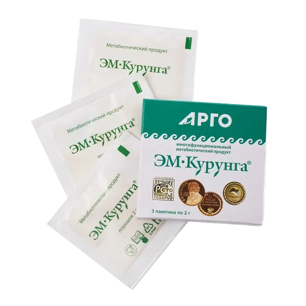 Продукт метабиотический ЭМ-Курунга, порошок