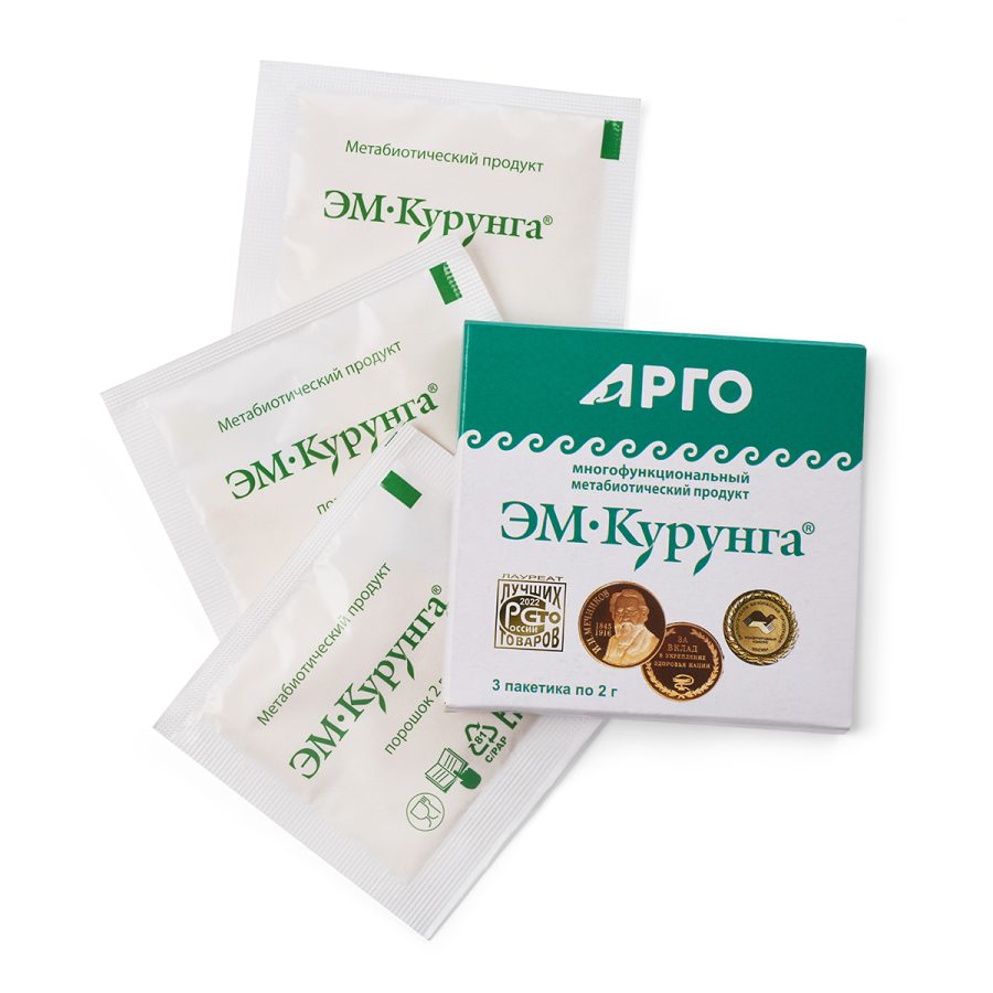 Продукт метабиотический ЭМ-Курунга, порошок