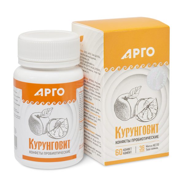 Курунговит. Конфеты пробиотические