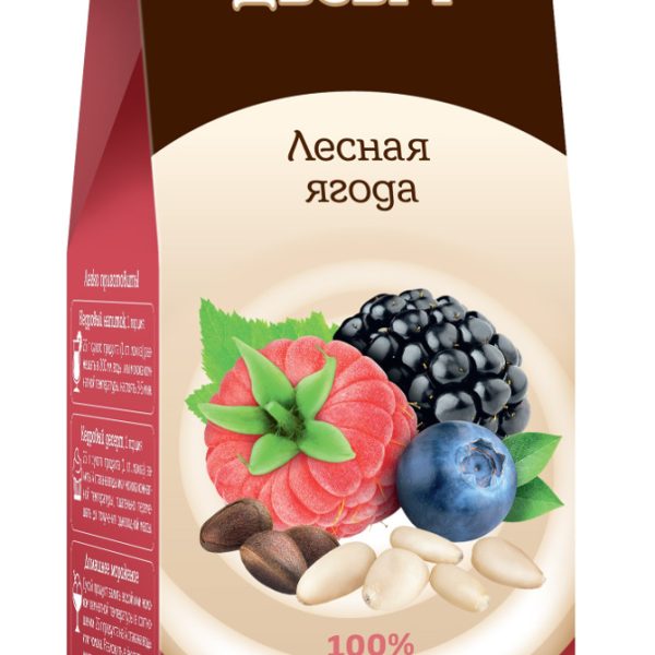 Десерт кедровый Лесная ягода