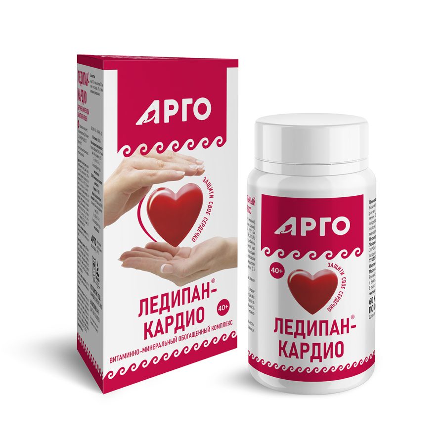 Витаминно-минеральный обогащенный комплекс Ледипан-кардио